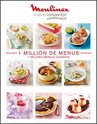 livre recette Moulinex Companion un million de menus