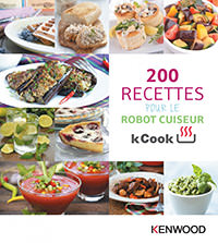 livre recette kcook kenwood 200 recettes